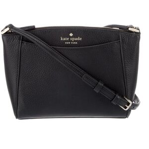 Kate Spade Black Pebbled Leather Crossbody Bag
